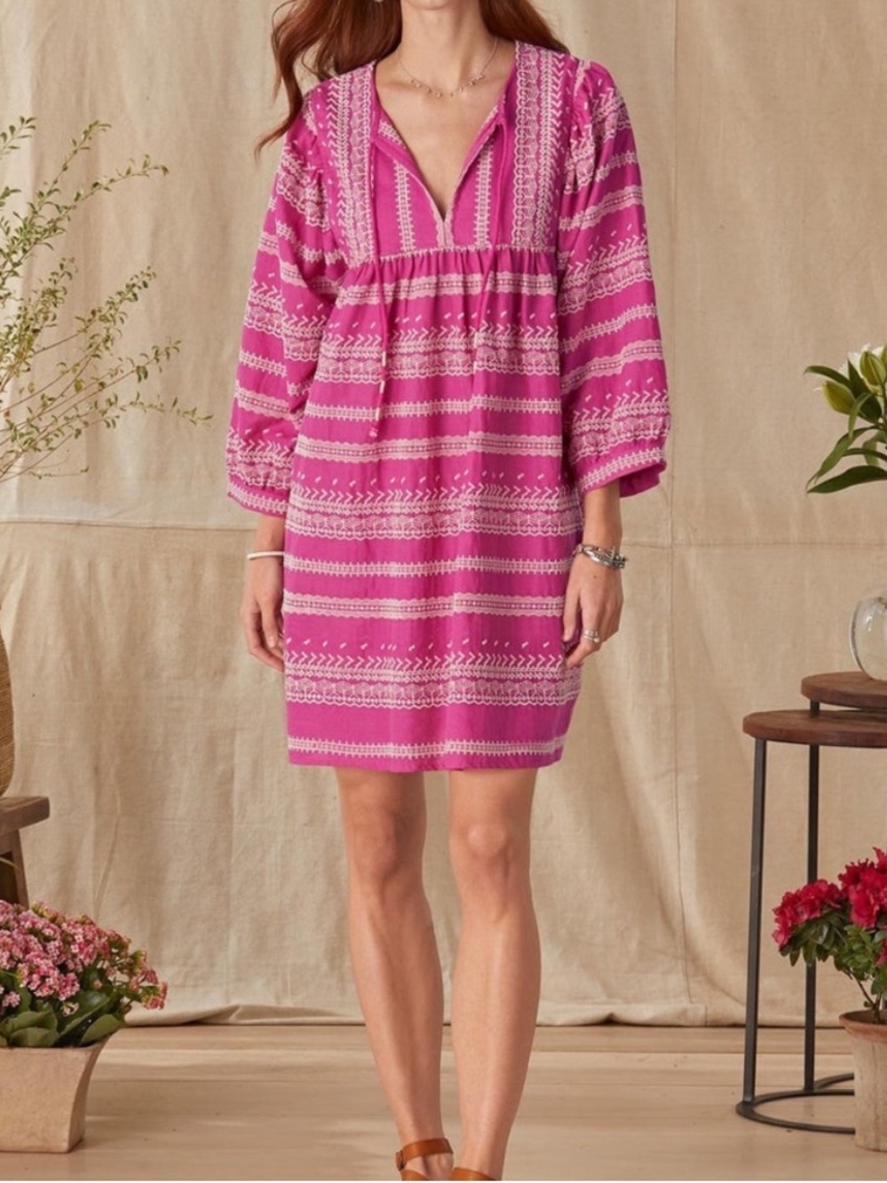 Melissa Nepton The Bart Embroidered Dress